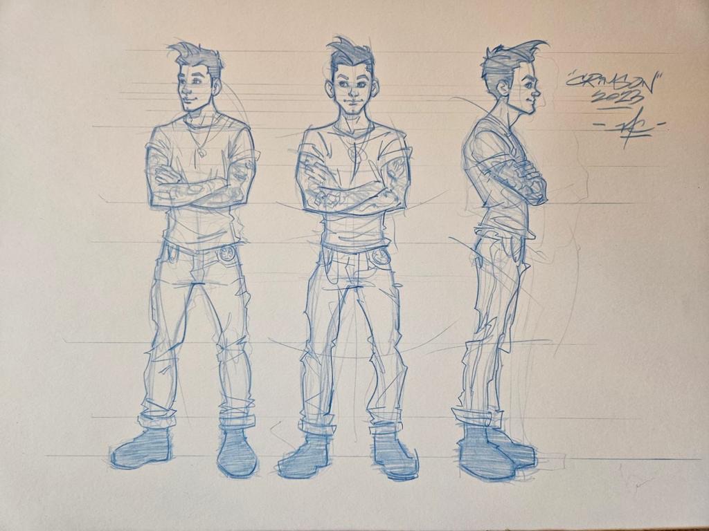 Pencil turnaround of Jin